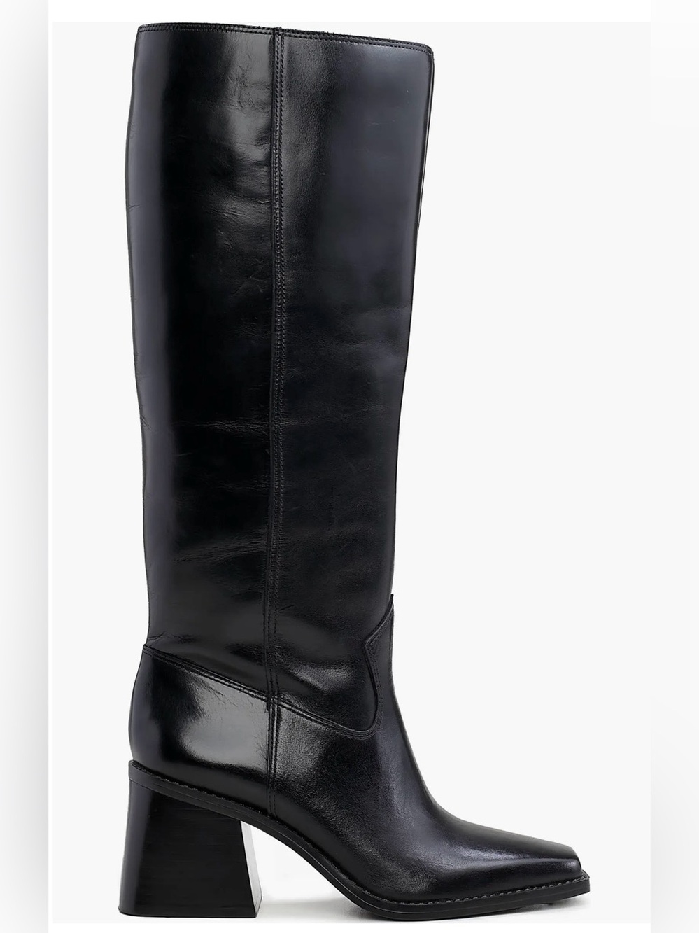 VINCE CAMUTO Sangeti Black Knee High Boots.